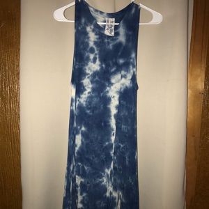 Blue Tie Die Dress